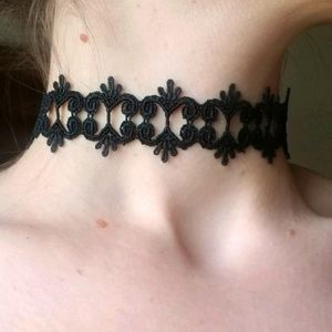 Black Lace Choker